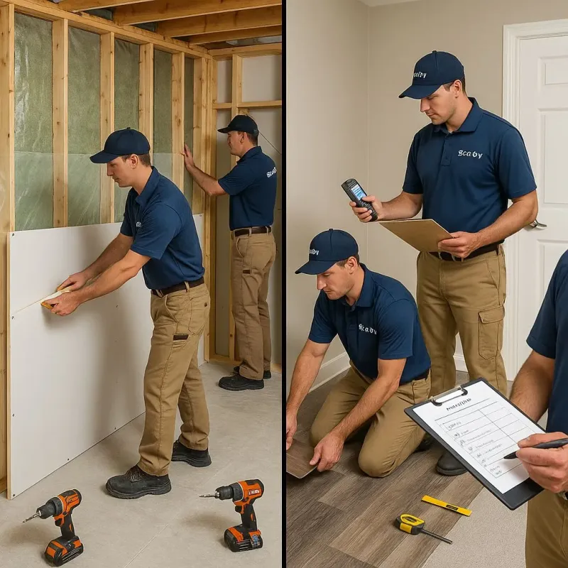 Repairs and Reconstruction process in Green Cove Springs, FL